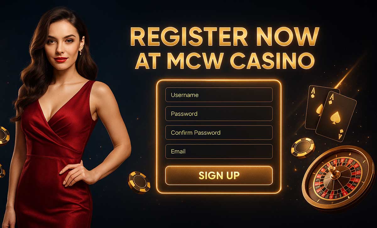 Đăng ký tài khoản MCW Casino như thế nào?