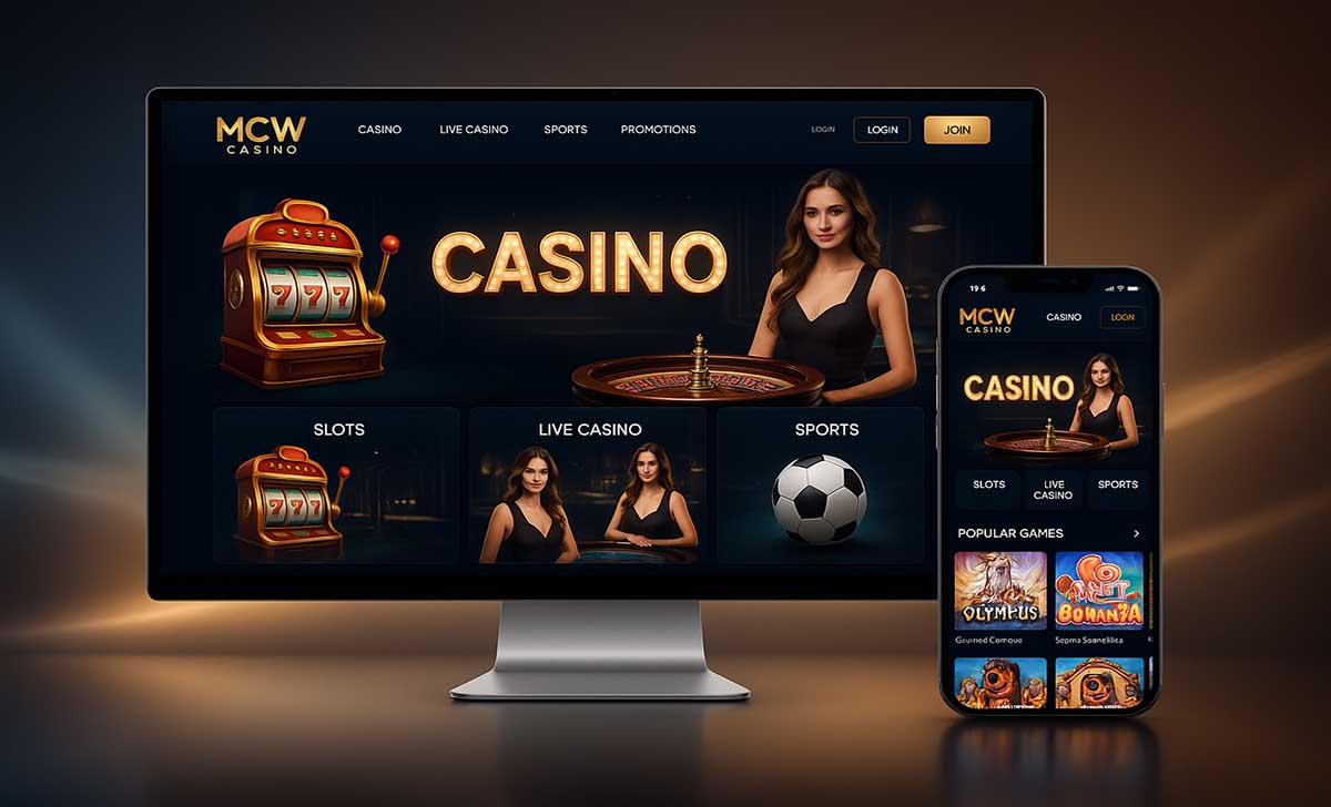 Đánh giá tổng thể giao diện của MCW Casino hiện tại