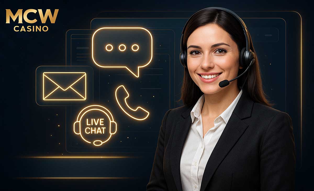 Thời gian hoạt động và phản hồi hỗ trợ của MCW Casino như thế nào?